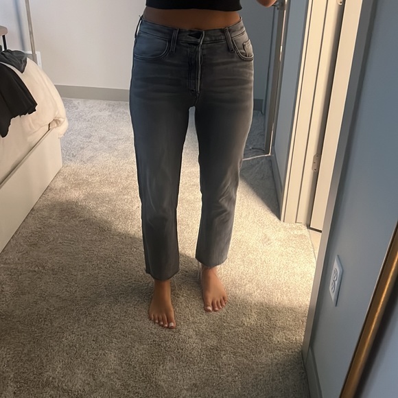 mother the tomcat ankle fray jeans - Picture 9 of 10